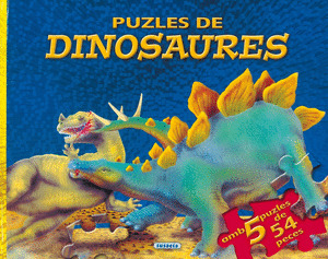 LLIBRE PUZLES DE DINOSAURIOS FANTÁSTIC = LIBRO PUZZLE DE DINOSAURIOS FANTÁSTICOS
