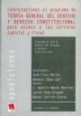 PROGRAMA DE TEORIA GENERAL DEL DERECHO Y DERECHO CONSTITUCIONAL