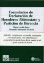 FORMULARIOS DE LA DECLARACION DE HEREDEROS ABINTESTATO Y