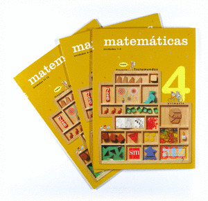 NUEVO PROYECTO TROTAMUNDOS, MATEMÁTICAS, 4 EDUCACIÓN PRIMARIA. 1, 2 Y 3 TRIMESTR