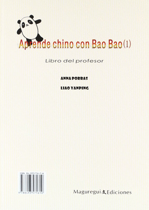 APRENDE CHINO CON BAO BAO (1) PROFESOR