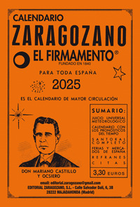 CALENDARIO ZARAGOZANO 2025