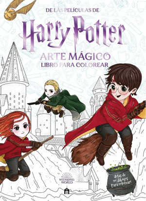 HARRY POTTER. ARTE MÁGICO. LIBRO PARA COLOREAR