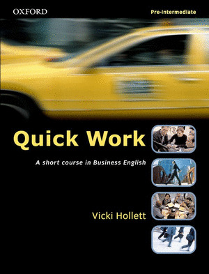 QUICK WORK PRE-INTERMEDIATE STUDENT'S BOOK