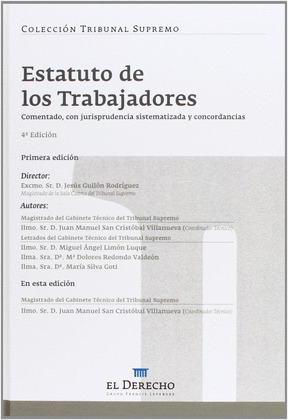 ESTATUTO DE LOS TRABAJADORES (4 EDICION 2013)