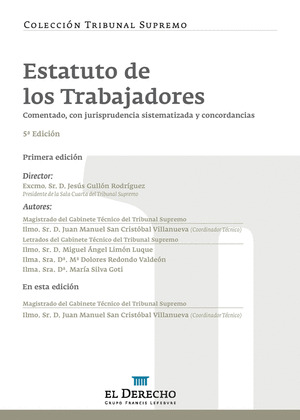 ESTATUTO DE LOS TRABAJADORES (5ª ED.)