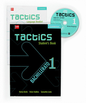TABLET: TACTICS. 1 BACHILLERATO. STUDENTŽS BOOK + LANGUAGE BOOKLET