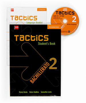 TABLET: TACTICS. 2 BACHILLERATO. STUDENTŽS BOOK + LANGUAGE BOOKLET