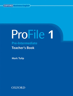 PROFILE 1.(TEACHERŽS BOOK).(PRE-INTERMEDIATE)
