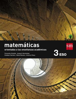 MATEMÁTICAS 3º ESO B ORIENTADAS A LAS ENSEÑANZAS ACADÉMICAS