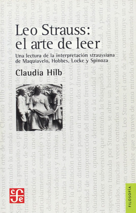 LEO STRAUSS: ARTE DE LEER