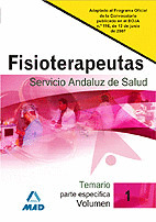 FISIOTERAPEUTAS DEL SERVICIO ANDALUZ DE SALUD. TEMARIO PARTE ESPECIFFICA. VOLUME