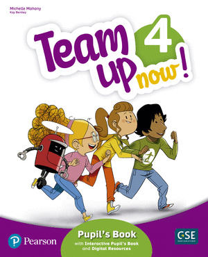 TEAM UP NOW! 4 INTERACTIVE PUPILŽS BOOK AND DIGITAL RESOURCES ACCESSCODE