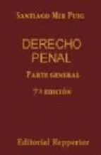 DERECHO PENAL PARTE GENERAL PARTE ESPECIAL