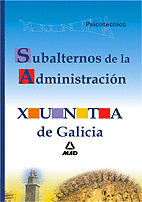 PSICOTECNICO. SUBALTERNOS DE LA XUNTA DE GALICIA