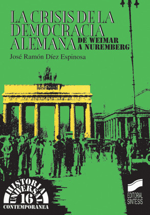 LA CRISIS DE LA DEMOCRACIA ALEMANA