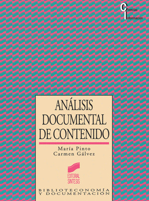 ANÁLISIS DOCUMENTAL DE CONTENIDO