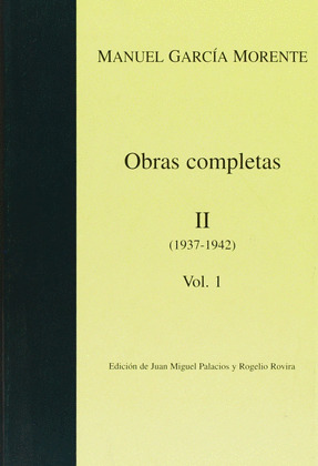 GARCIA MORENTE OBRAS, 2-1