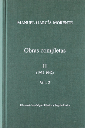 GARCIA MORENTE OBRAS, 2-2