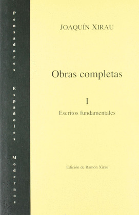 JOAQUIM XIRAU OBRAS, 1