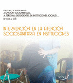 INTERVENCION EN LA ATENCION SOCIOSANITARIA EN INSTITUCIONES