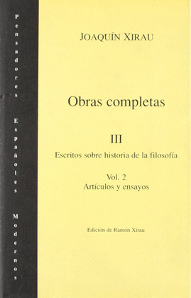 JOAQUIN XIRAU OBRAS, 3-2