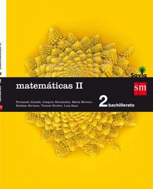 MATEMATICAS II. 2 BACHILLERATO. SAVIA