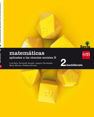 MATEMATICAS APLICADAS A LAS CIENCIAS SOCIALES II. 2º BACHILLERATO. SAVIA