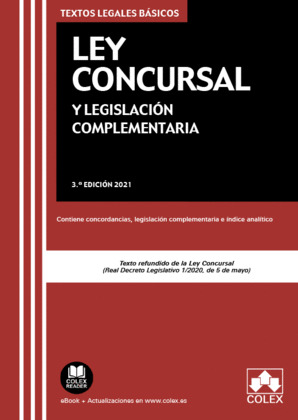 LEY CONCURSAL Y LEGISLACION COMPLEMENTARIA (2021)