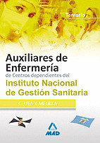 AUXILIARES DE ENFERMERÍA DE CENTROS DEPENDIENTES DEL INSTITUTO NACIONAL DE GESTI