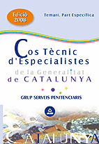 COS TÈCNIC DŽESPECIALISTES DE LA GENERALITAT DE CATALUNYA. GRUP SERVEIS PENITENC