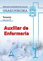 AUXILIAR DE ENFERMERIA TEMARIO VOL. 1 OSASUNBIDEA