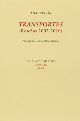 TRANSPORTES (RESEÑAS 2007-2010)
