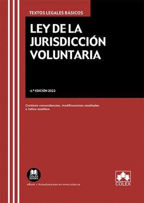 LEY DE LA JURISDICCION VOLUNTARIA 2022