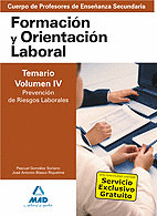 TEMARIO IV FORMACION Y ORIENTACION LABORAL. CUERPO DE PROFESORES DE ENSEÑANZA SECUNDARIA