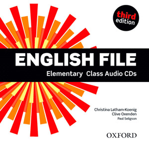 (12).(CLASS CD). ENGLISH FILE, ELEMENTARY CLASS AUDIO CDS (3RD EDITION)