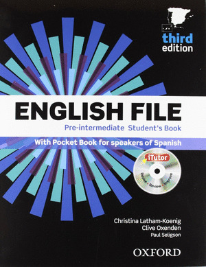 (12) NEW ENGLISH FILE PRE-INTERMEDIATE THIRD EDITION STUDENTS BOOK AND WORKBOOK WITHOUT KEY PACK