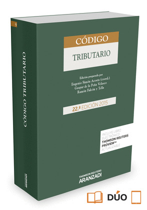 CODIGO TRIBUTARIO (22ª EDICIÓN, 2015)
