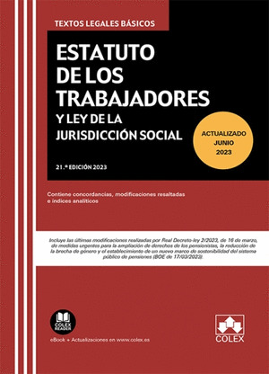 ESTATUTO DE LOS TRABAJADORES Y LEY DE JURISDICCION SOCIAL