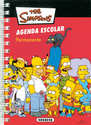 AGENDA ESCOLAR SIMPSONS