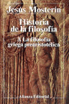 HISTORIA DE LA FILOSOFIA III. FILOSOFIA GRIEGA PREARISTOTELI