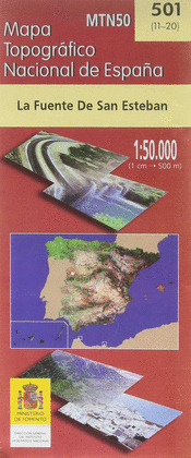 MTN 50. HOJA 501, LA FUENTE DE SAN ESTEBAN