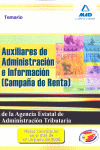 TEMARIO. AUXILIARES DE ADMINISTRACIÓN E INFORMACIÓN (CAMPAÑA DE RENTA)