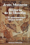 LB1090 HISTORIA FILOSOFIA 5. EL PENSAMIENTO CLASICO TARDIO