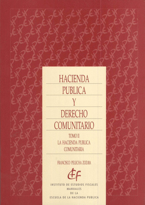 HACIENDA PUBLICA Y DERECHO COMUNITARIO -II-