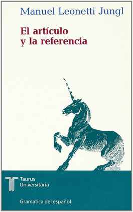 ARTICULO Y LA REFERENCIA, EL     GE 2