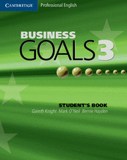BUSINESS GOALS 3. STUDENT'S BOOK