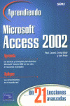 APRENDIENDO MICROSOFT ACCESS 2002