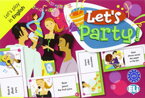 LET'S PARTY   LET'S PLAY IN ENGLISH  CAJA JUEGO