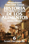 HISTORIA NATURAL Y MORAL DE LOS ALIMENTOS